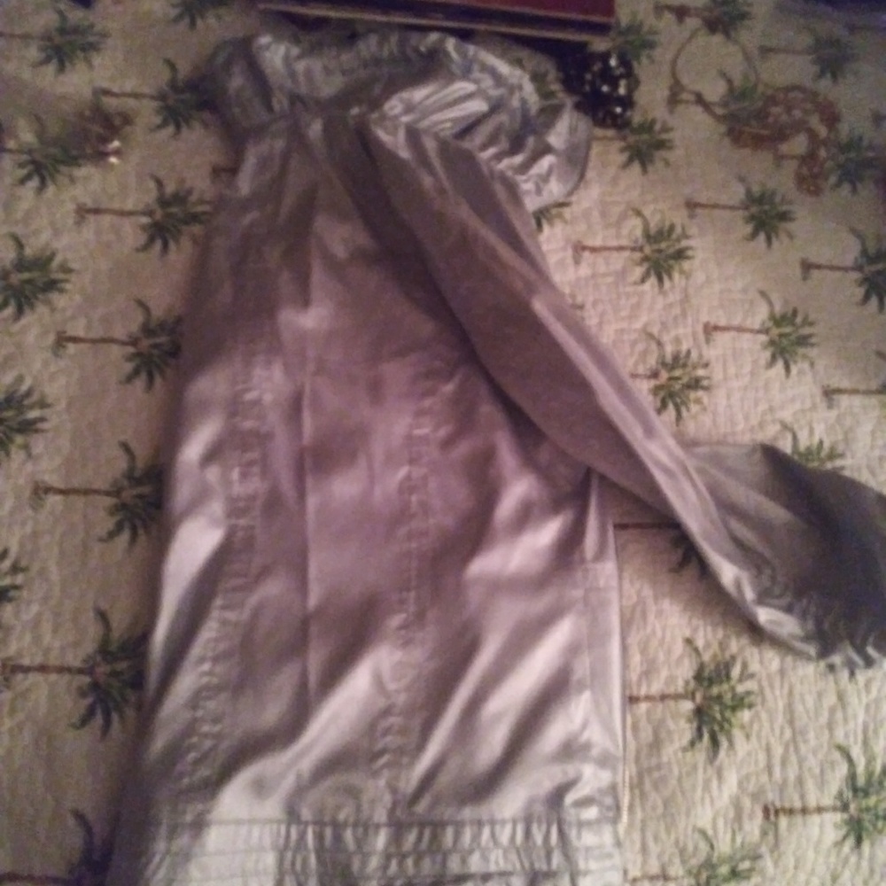 Silver women's coat. Chicos